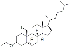 19-iodocholesterol 3-ethyl ether,66277-12-1,结构式