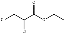 2,3-ジクロロプロピオン酸エチル 化学構造式