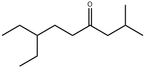 7-ethyl-2-methyl-4-nonanone 化学構造式