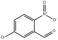 5-クロロ-2-ニトロベンズアルデヒド 化学構造式