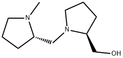 (2S,2'S)-(-)-2-HYDROXYMETHYL-1-[(1-METHYLPYRROLIDIN-2-YL)-METHYL]-PYRROLIDINE Struktur