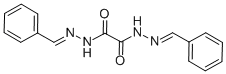 しゅう酸ビス(N'-ベンジリデンヒドラジド) 化学構造式