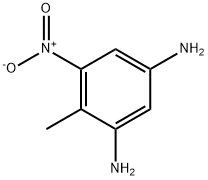 2,4-ジアミノ-6-ニトロトルエン 化学構造式