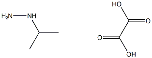 异丙基肼草酸盐, 6629-61-4, 结构式