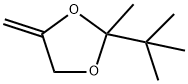 1,3-Dioxolane,  2-(1,1-dimethylethyl)-2-methyl-4-methylene- Struktur