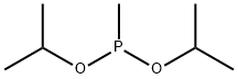 メチル亜ホスホン酸ビス(1-メチルエチル) 化学構造式