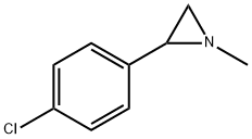 1-methyl-2-(4-chlorophenyl)aziridine Struktur