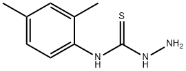 4-(2,4-DIMETHYLPHENYL)-3-THIOSEMICARBAZIDE Struktur