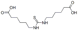 1,3-ビス(5-カルボキシペンチル)チオ尿素 化学構造式