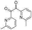 ビス(6-メチル-2-ピリジル)ジケトン 化学構造式