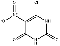 5-硝基-6-氯嘧啶-2,4(1H,3H)-二酮, 6630-30-4, 结构式