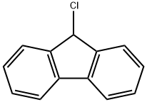 9-クロロ-9H-フルオレン 化学構造式