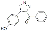 [4-(4-hydroxyphenyl)-4,5-dihydro-3H-pyrazol-3-yl]-phenyl-methanone Structure
