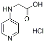 (ピリジン-4-イルアミノ)酢酸 HYDROCHLORIDE 化学構造式