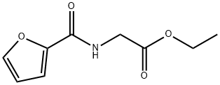 ETHYL 2-[(2-FURYLCARBONYL)AMINO]ACETATE Struktur