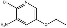 2-溴-3-氨基-5-乙氧基吡啶, 663193-84-8, 结构式