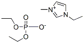 1-Ethyl-3-methylimidazolium diethylphosphate, 98% Structure