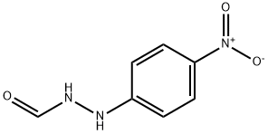 2-(4-ニトロフェニル)ヒドラジンカルボアルデヒド 化学構造式