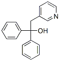 1,1-diphenyl-2-pyridin-3-yl-ethanol Struktur