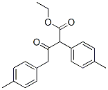 ethyl 2,4-bis(4-methylphenyl)-3-oxo-butanoate Structure