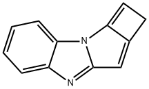 1H-Cyclobuta[4,5]pyrrolo[1,2-a]benzimidazole(9CI) Structure