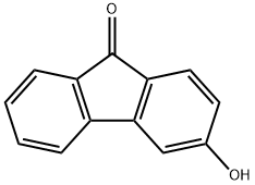 3-hydroxyfluoren-9-one 化学構造式