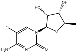 5'-デオキシ-5-フルオロシチジン 化学構造式