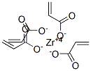 プロペン酸/ジルコニウム 化学構造式