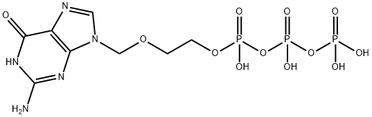 阿昔洛韦三磷酸酯, 66341-18-2, 结构式