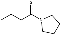Pyrrolidine,  1-(1-thioxobutyl)-  (9CI) Structure
