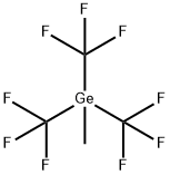 Methyltris(trifluoromethyl)germane Struktur