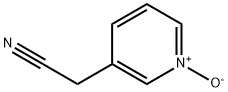 (1-OXY-PYRIDIN-3-YL)-ACETONITRILE Struktur