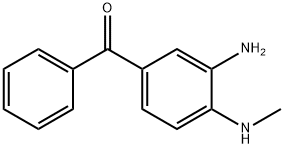 [3-amino-4-(methylamino)phenyl] phenyl ketone Struktur