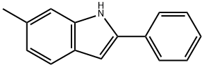 2-苯基-6-甲基吲哚, 66354-87-8, 结构式