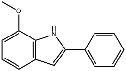 7-METHOXY-2-PHENYL-1H-INDOLE Structure