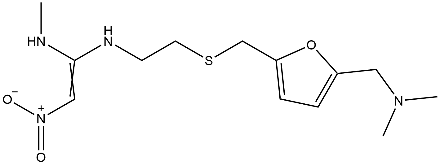 Ranitidine Structure