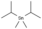 Stannane, dimethylbis(1-methylethyl)- Structure