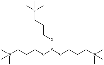 亜りん酸3-(トリメチルシリル)プロピル 化学構造式