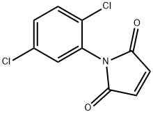 1-(2,5-ジクロロフェニル)-1H-ピロール-2,5-ジオン 化学構造式