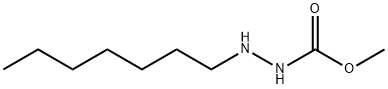methyl N-(heptylamino)carbamate Structure
