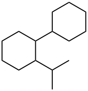 2-Isopropyl-1,1'-bicyclohexane Struktur