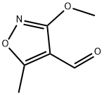 4-Isoxazolecarboxaldehyde, 3-methoxy-5-methyl- (9CI) Struktur