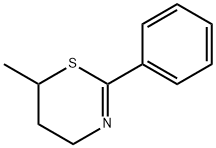 6-methyl-2-phenyl-5,6-dihydro-4H-1,3-thiazine,6638-37-5,结构式