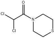Thiomorpholine, 4-(dichloroacetyl)- (9CI) Structure