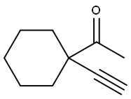 Ethanone, 1-(1-ethynylcyclohexyl)- (9CI) Structure