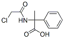 2-[(2-chloroacetyl)amino]-2-phenyl-propanoic acid 结构式