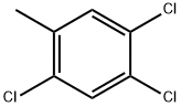 1,2,5-トリクロロ-4-メチルベンゼン 化学構造式