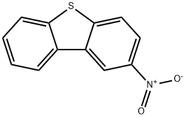 2-NITRODIBENZOTHIOPHENE Structure