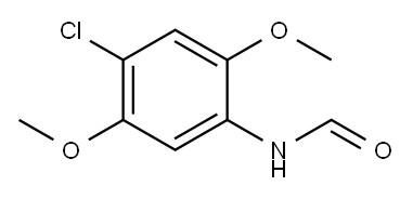 4-Chloro-2,5-dimethoxyphenylformamide Structure