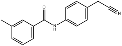 Benzamide, N-[4-(cyanomethyl)phenyl]-3-methyl- (9CI) Structure